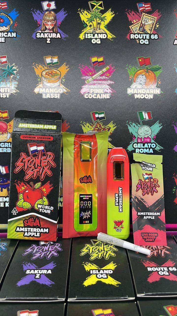 Stoner Stix Amsterdam Apple 2G Disposable – Bild 2
