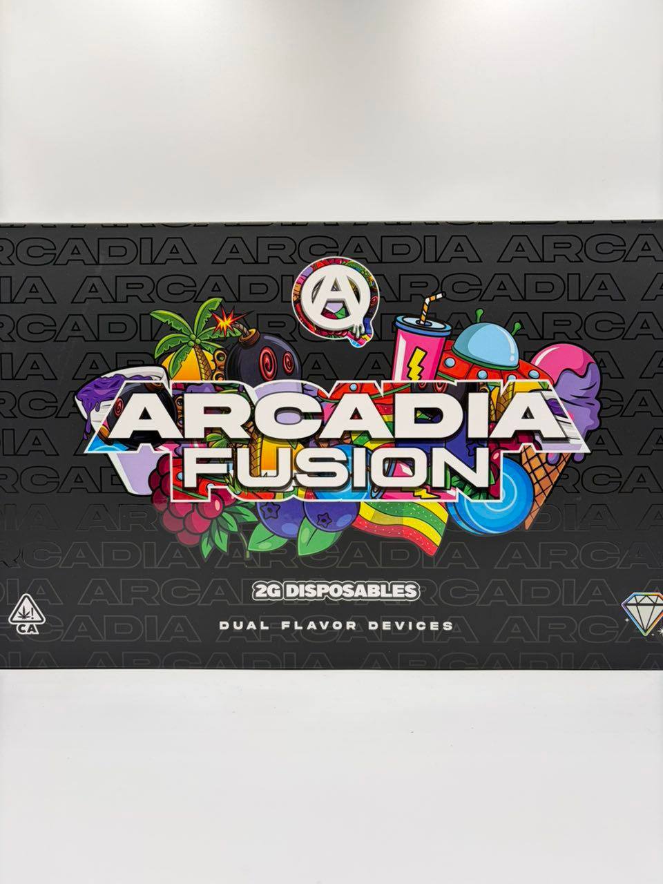 Arcadia Fusion Candy Fumez x Rainbow Bomb Disposable – Bild 4