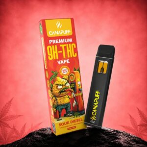 Canapuff 9H-THC Vape  Sour Diesel 95% 