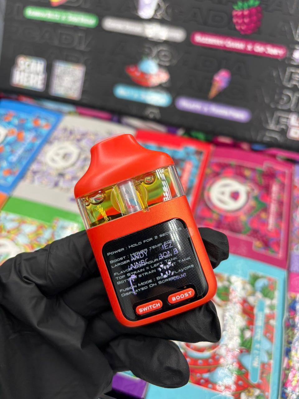 Arcadia Fusion Candy Fumez x Rainbow Bomb Disposable – Bild 2